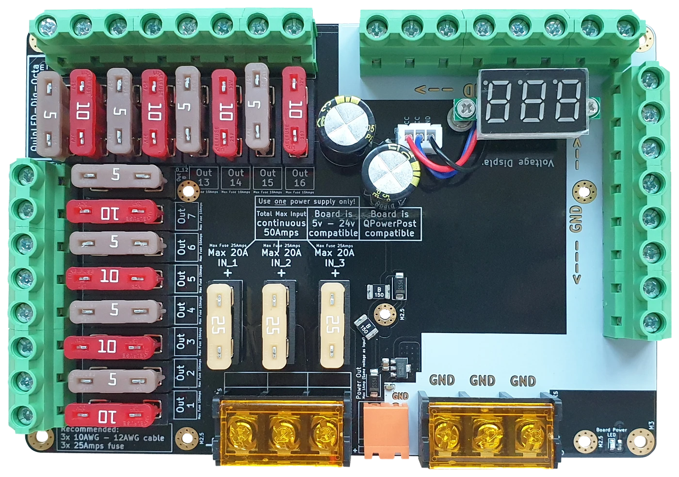Dig-Octa Power-7 high-density powerboard
